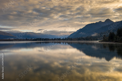 Tranquil lake morning © francis