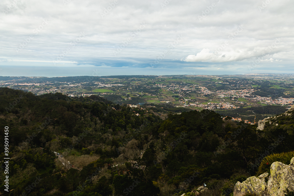 Fototapeta premium view over Portugal