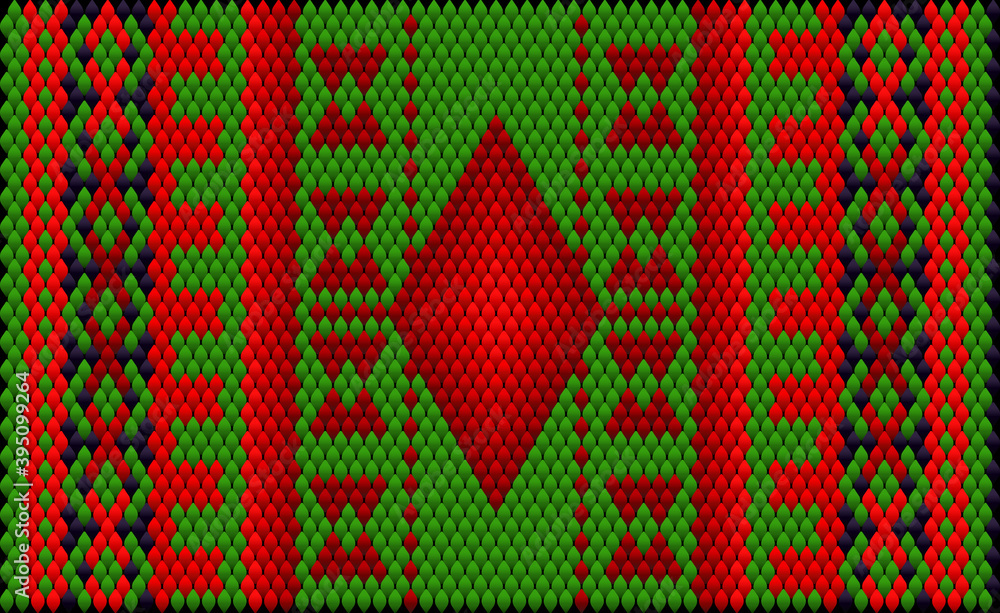 Seamless, ethnic ornament for fabrics, interiors, ceramics and furniture in the Arabic style. Seamless, ethnic ornament for fabrics, interiors, ceramics and furniture in the Arabic style.