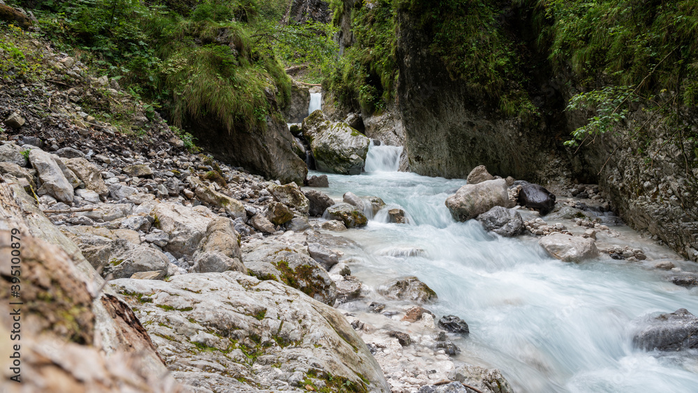 Stream of water running through beautiful nature Stream of water running through beautiful nature