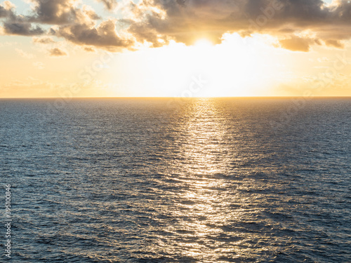 Beautiful photograph of the evening seascape. Concept of leisure and travel