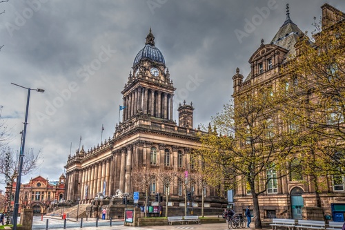 Leeds Town Hall. Great Britain.