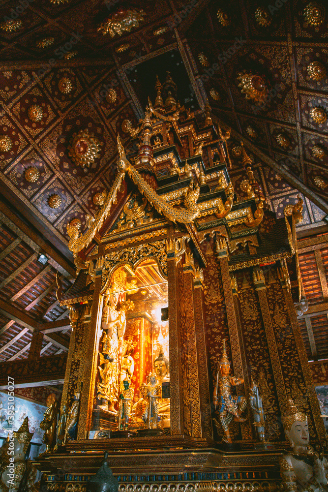 Wat Pa Dara Phirom Phra Aram Luang in Mae Rim, Chiang Mai province, Thailand