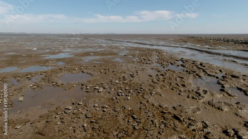 a view of the Wadden Sea in Germany