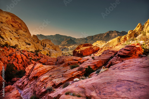 View of Red Rock Canyon