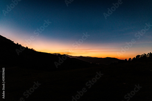 Atardecer desde el monte Onyi