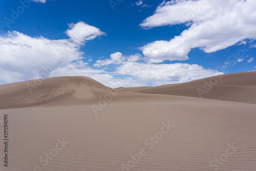 Great Sand Dunes National Park blue skies