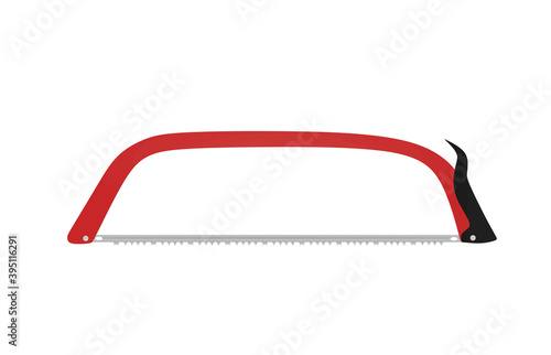 Hand cross cutter tool. vector