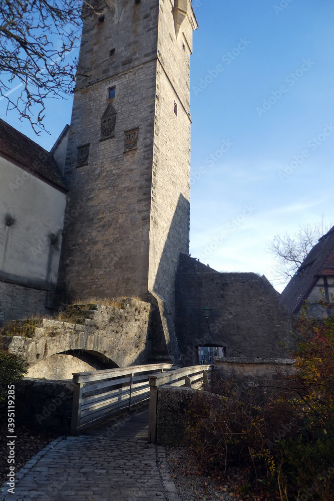 Torturm am Klingentor  in Rothenburg ob der Tauber