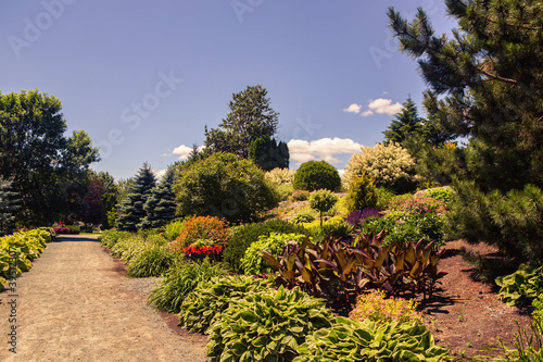 Lovely Garden at Rouyn   Quebec   With Footpath