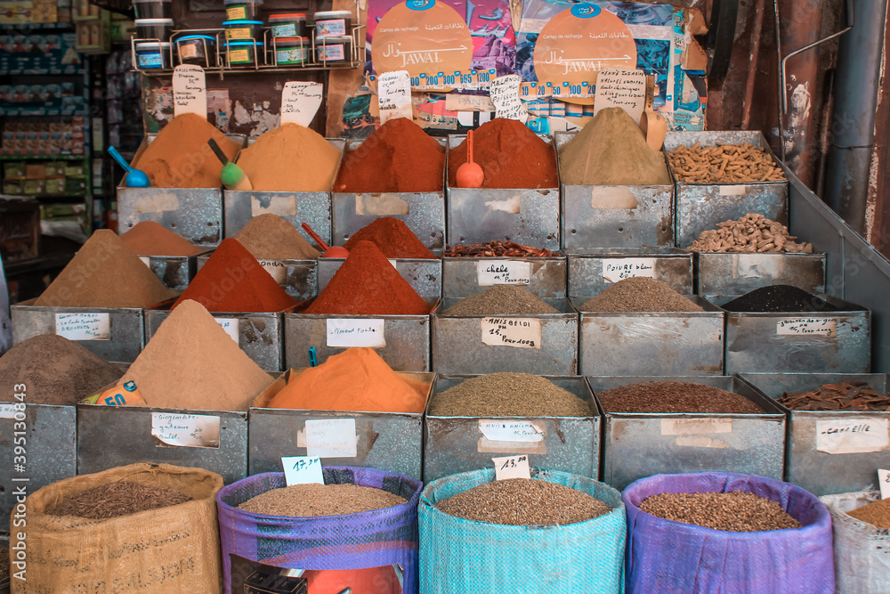 Fototapeta premium Spices at the Bazaar 
