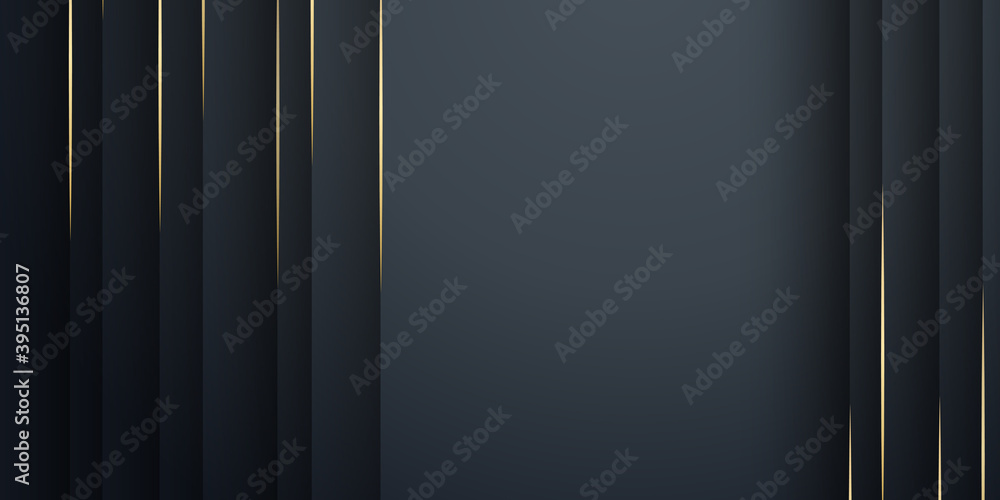 Luxury black and gold background. Vector illustration design for corporate business presentation, banner, cover, web, flyer, card, poster, game, texture, slide, magazine, and powerpoint.
Luxury black and gold background. Vector illustration design for corporate business presentation, banner, cover, web, flyer, card, poster, game, texture, slide, magazine, and powerpoint.