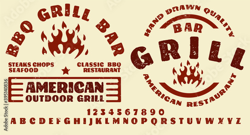 Barbecue Alphabet