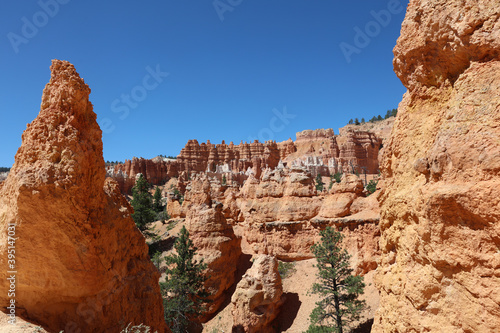 Rock Formation in Bryce Canyon National Park in Utah. USA