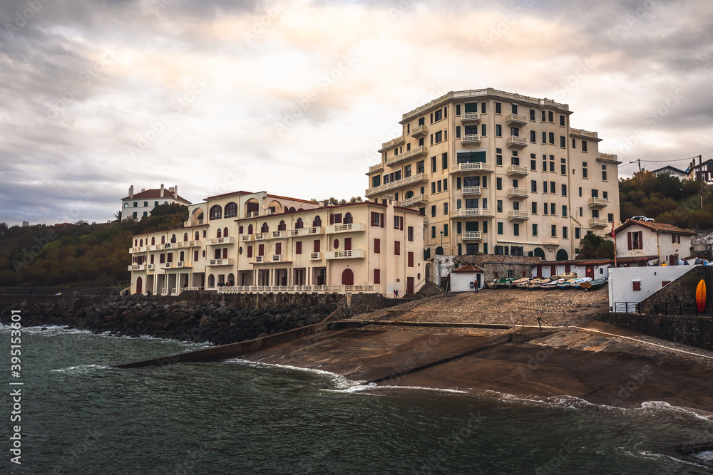 Fototapeta premium Port of Getaria (Guethary) at the Basque Country. 