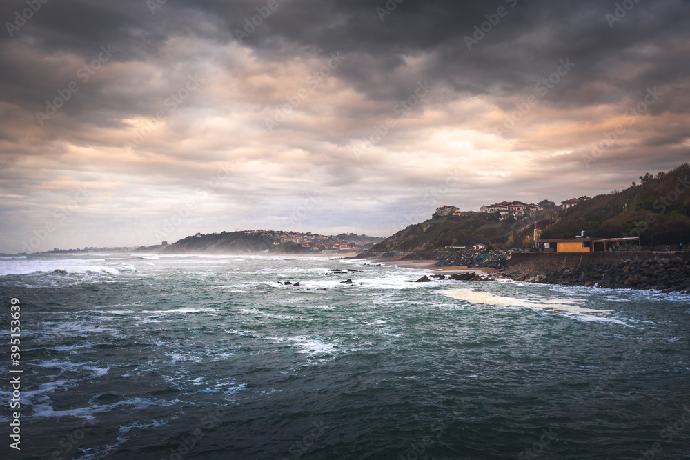 Port of Getaria (Guethary) at the Basque Country. Port of Getaria (Guethary) at the Basque Country.