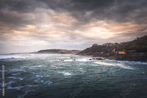 Port of Getaria (Guethary) at the Basque Country. 