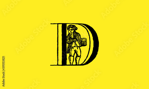 D Initial,   d Letter Design For New Business