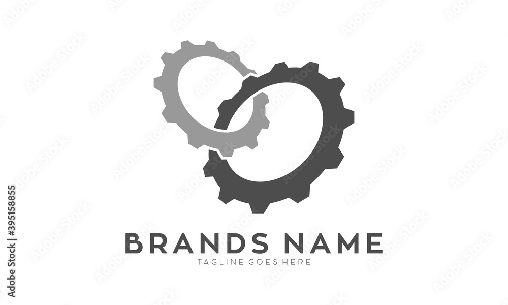 Gear for automotive garage illustration vector design Gear for automotive garage illustration vector design