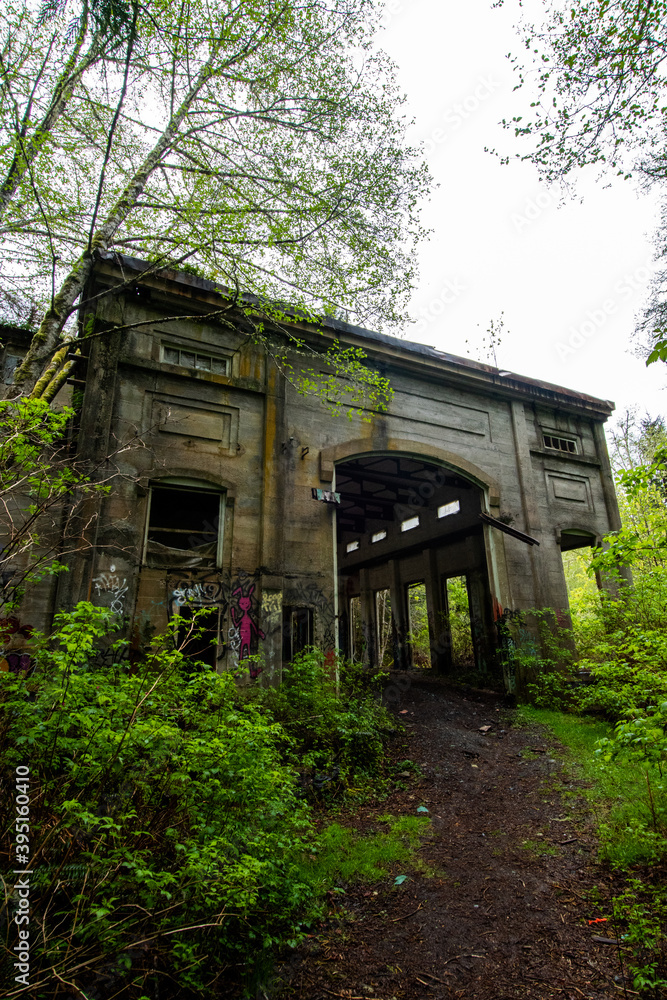 Abandoned power plant