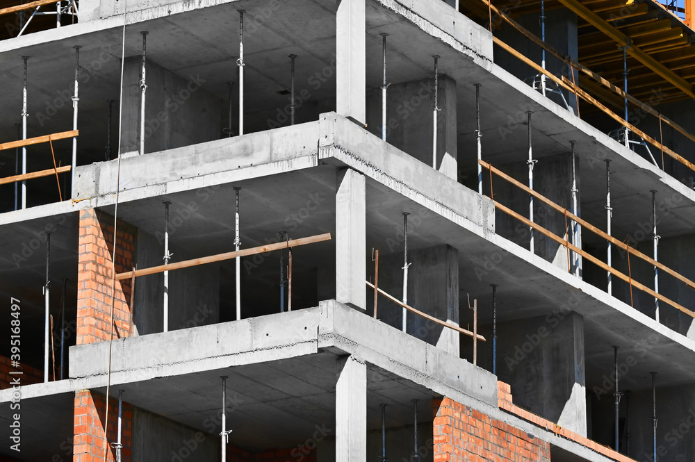 Fototapeta premium Construction site work