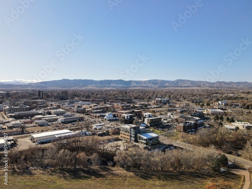 Panoramic View of Fort Collins, Colorado