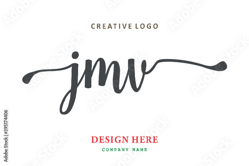 JMV lettering logo is simple, easy to understand and authoritative