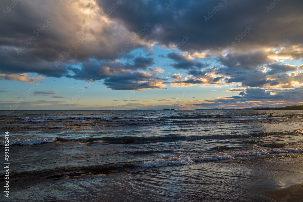 Sunset on Superior Lake