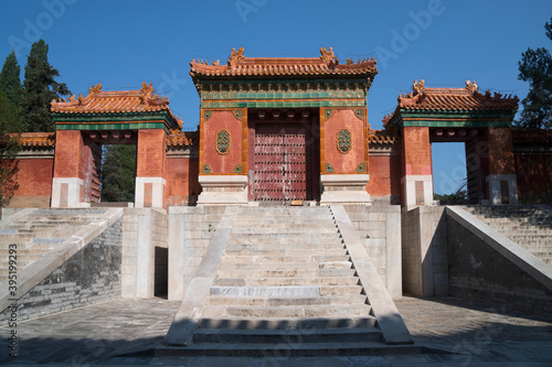 Chongling Mausoleum Gate of Qingxi Mausoleum, Yi County, Hebei photo