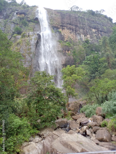 The most beautiful waterfall in Sri Lanka
