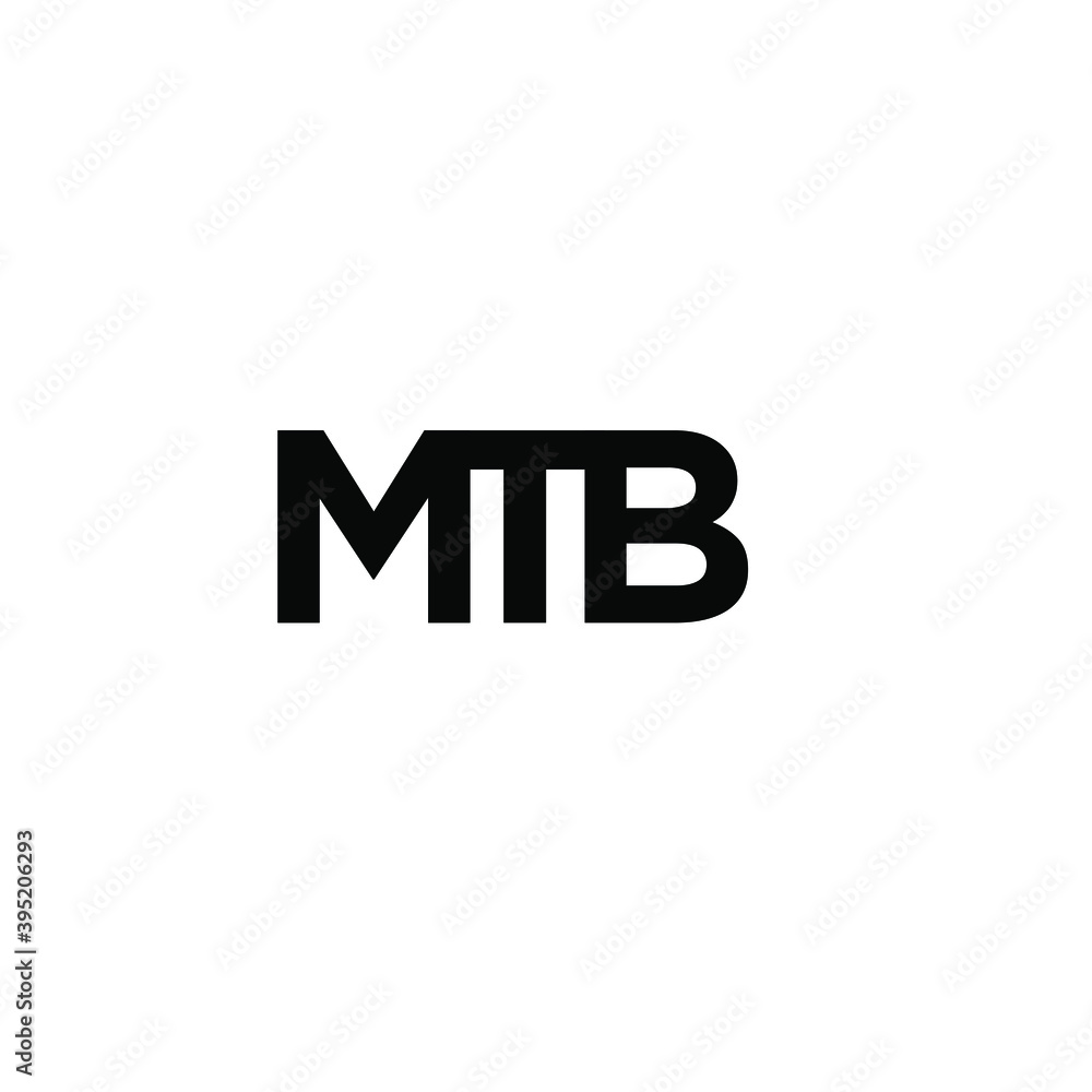 mtb monogram font logo icon design mtb monogram font logo icon design