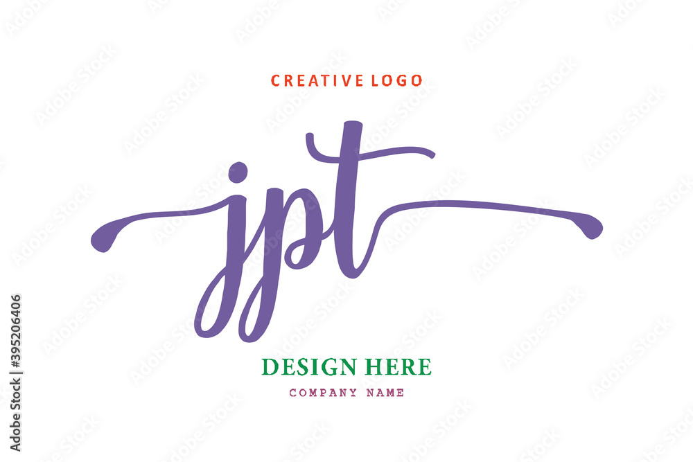 JPT lettering logo is simple, easy to understand and authoritative JPT lettering logo is simple, easy to understand and authoritative