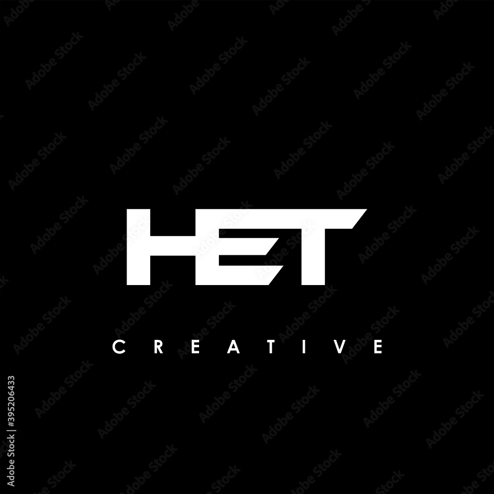 HET Letter Initial Logo Design Template Vector Illustration HET Letter Initial Logo Design Template Vector Illustration