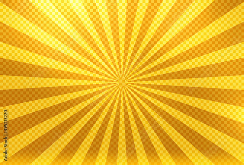 Japanese style gold sunshine background 