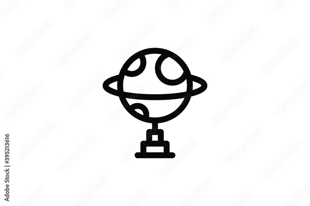 Back To School Icon - Globe Back To School Icon - Globe