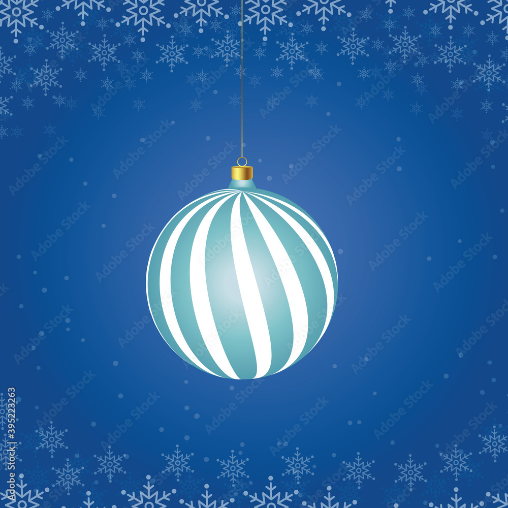 Merry Christmas Happy New Year Blue Background Christmas Tree Toy Blue Merry Christmas Happy New Year Blue Background Christmas Tree Toy Blue