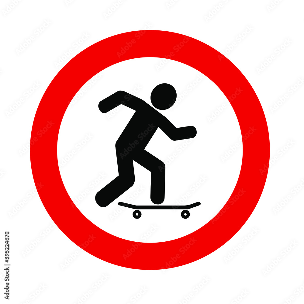 skateboarding sign. Vector icon. skateboarding sign. Vector icon.