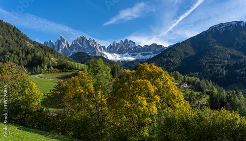 Geisler Dolomites Autumn