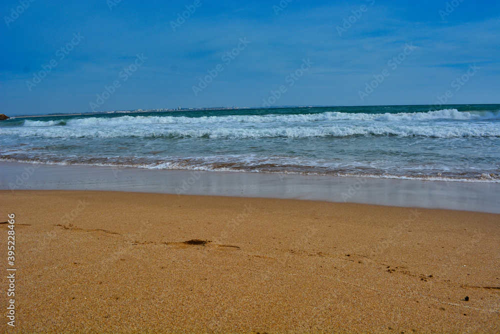 Strand von Lagos, Portugal Strand von Lagos, Portugal