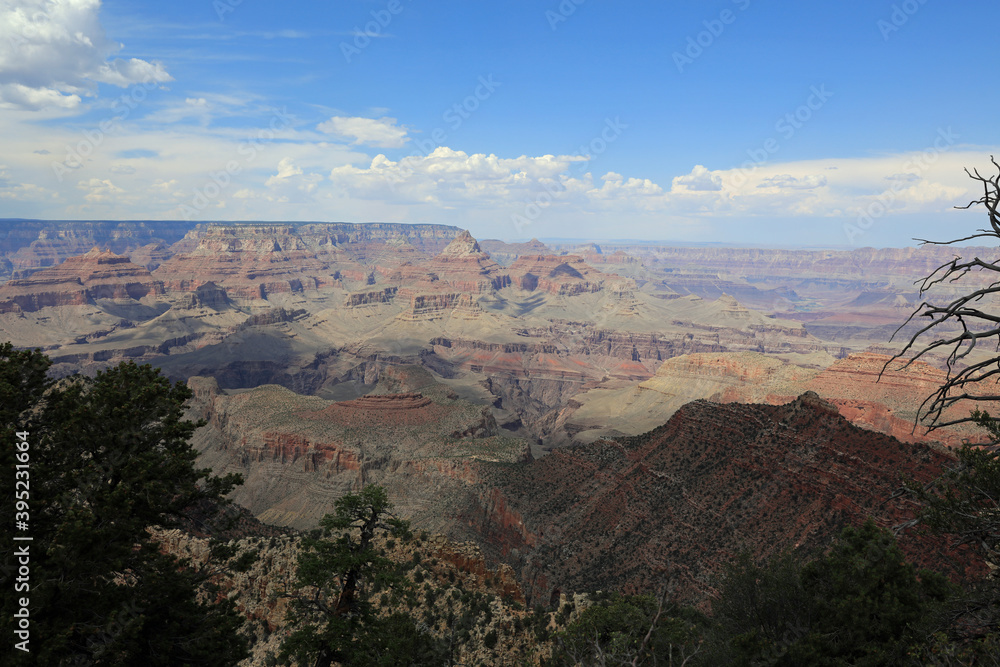Rockformation in Grand Canyon National Park. Arizona. USA
