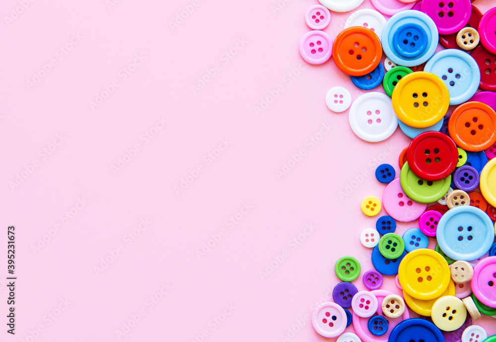 Multicolored sewing buttons Multicolored sewing buttons