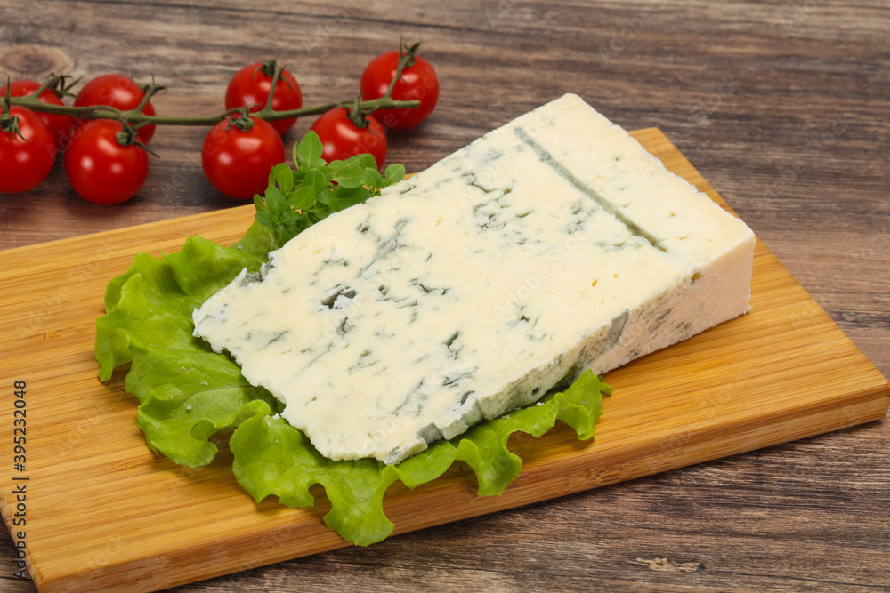 Italian traditional gorgonzola soft cheese