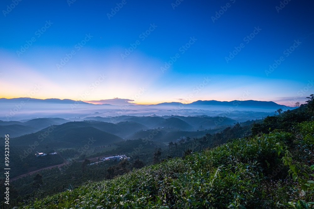 Dawn in the valley Vietnam Dawn in the valley Vietnam