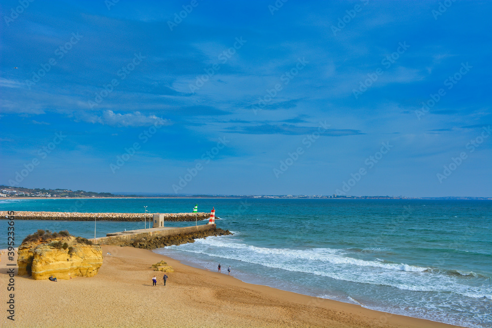 Strand von Lagos, Portugal