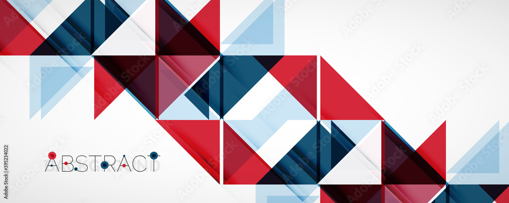 Set of vector triangle geometric backgrounds. Vector illustration for covers, banners, flyers and posters and other designs Set of vector triangle geometric backgrounds. Vector illustration for covers, banners, flyers and posters and other designs