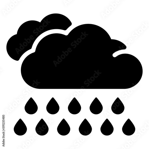 Heavy Rain Vector 