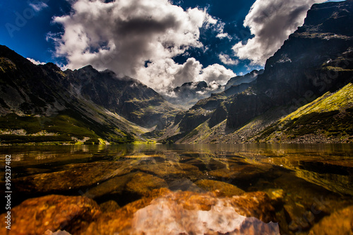 lake in the mountains