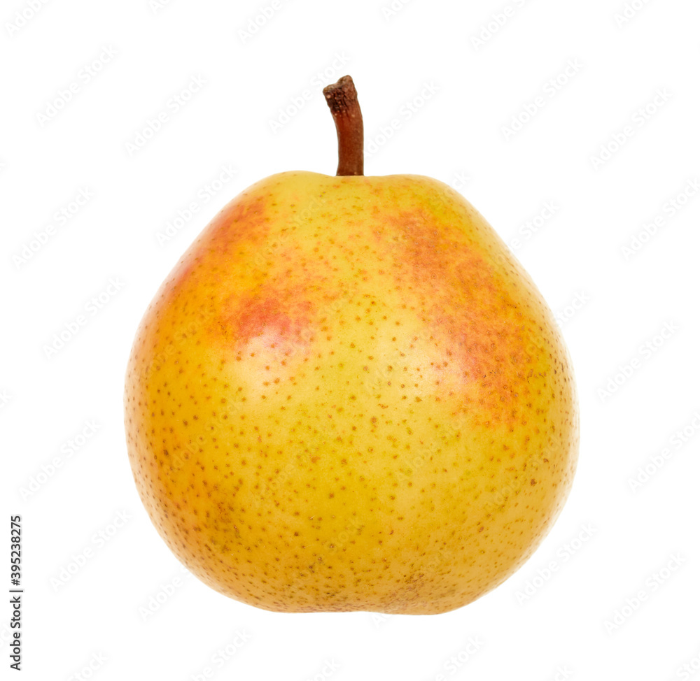 Fresh yellow pear isolated on white background. Fresh yellow pear isolated on white background.
