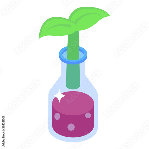 
Seaside blowy weather, isometric icon of wind storm  
