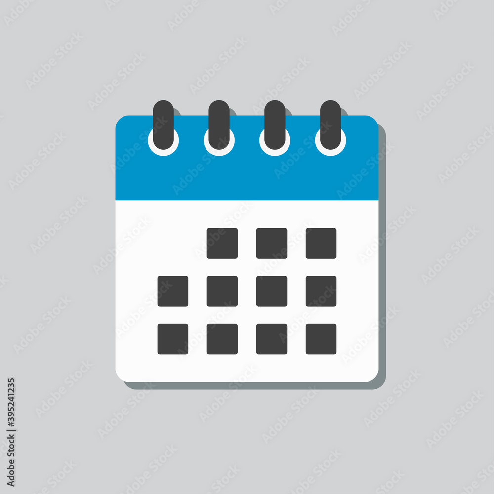 Icon page calendar - schedule, deadline, date, app Icon page calendar - schedule, deadline, date, app